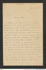 Nachlass Franz Steindachner, Brief von R. Schmidtlein an Franz Steindachner (17.08.1880), Inv.Nr. 457.01, Seite 1